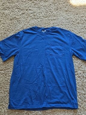 Duluth Trading Co Royal Blue Pocket Tee Large